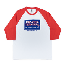 Load image into Gallery viewer, Neon Sign Raglan Tee