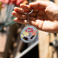 Load image into Gallery viewer, Reading Terminal Market Flower Keychain