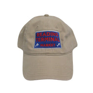 Khaki Baseball hat w/neon sign