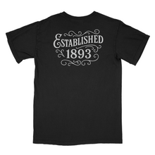Load image into Gallery viewer, Black Established Tee
